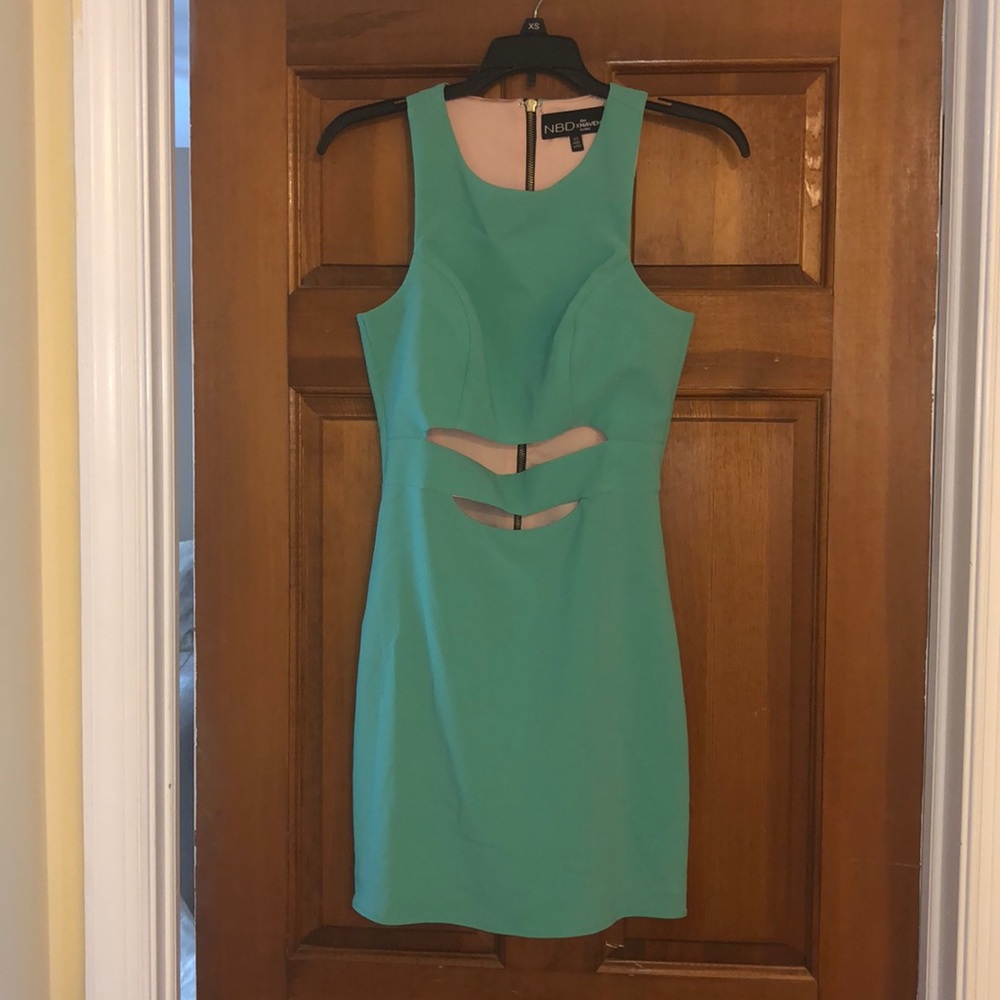 NBD X The Naven twins cut out dress